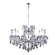Подвесная люстра Crystal Lux Hollywood SP12 Chrome