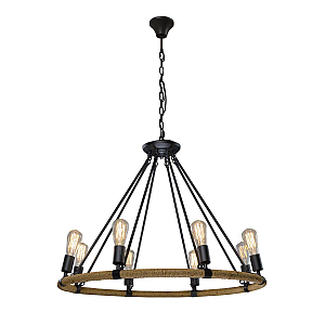 Подвесная люстра LOFT IT Rope filament Loft1861/8