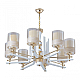 Подвесная люстра Arte Milano Florentia-6087 306087/8 Wh/Gd
