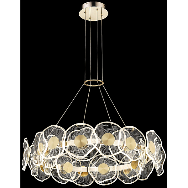 Подвесная светодиодная люстра Wertmark HELENA WE453.24.303