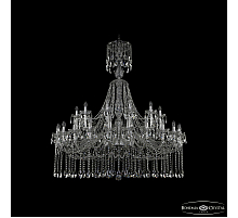 Подвесная люстра Bohemia Ivele Crystal 1413/24+12/530/XL-160 Ni