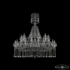 Подвесная люстра Bohemia Ivele Crystal 1413/24+12/530/XL-160 Ni