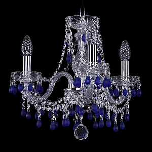 Подвесная люстра Bohemia Ivele Crystal 1410/3/141 Ni V3001