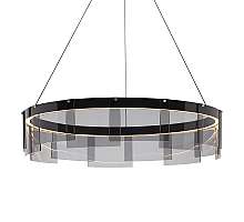 Подвесная люстра Delight Collection Stratos D8825P/L black/smoky