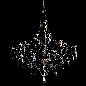 Подвесная люстра Loft IT Mira 10259/800 Gold Asfour