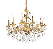 Подвесная люстра Ideal Lux Gioconda SP12 Oro 164960