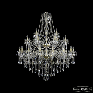 Подвесная люстра Bohemia Ivele Crystal 1415/16+8+4/460/2d G