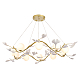 Подвесная люстра Crystal Lux Colibri SP10 Gold