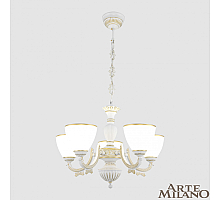 Подвесная люстра Arte Milano 342837/5 WT+G