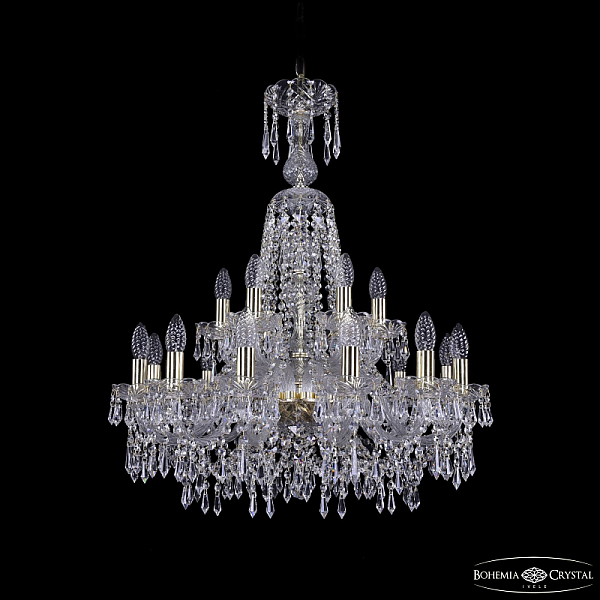 Подвесная люстра Bohemia Ivele 1403/12+6/240/XL-80 G
