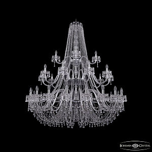 Подвесная люстра Bohemia Ivele Crystal 1410/20+10+5/530/3d Ni V0300