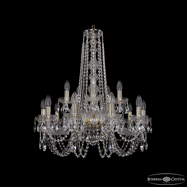 Подвесная люстра Bohemia Ivele 1402/10+5/240/h-75 G
