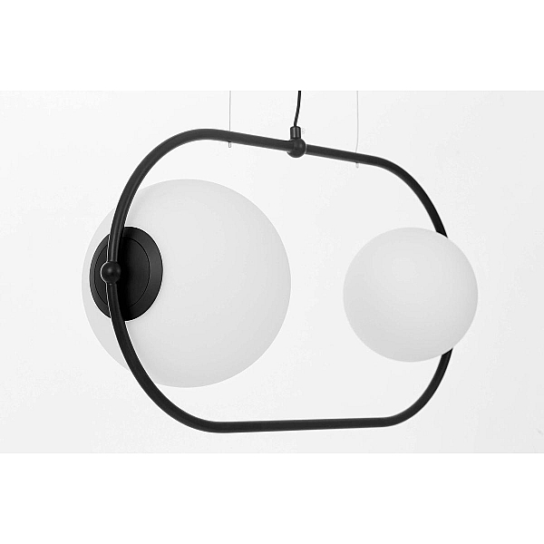 Подвесная люстра Lumina Deco Panari LDP 1210-2-PR BK