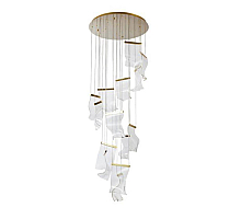Каскадная люстра Arte Lamp Grappolo A2283SP-14GO