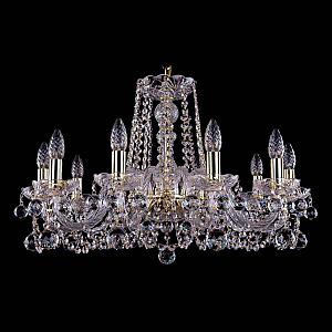 Подвесная люстра Bohemia Ivele Crystal 1402/10/240 G Balls
