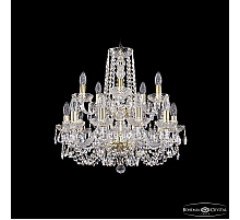 Подвесная люстра Bohemia Ivele Crystal 1402/10+5/195/2d G