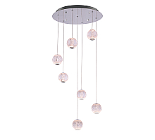 Подвесная люстра DeLight Collection Elliot Diamante MD20001012-7A chrome