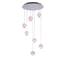 Подвесная люстра DeLight Collection Elliot Diamante MD20001012-7A chrome