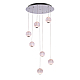 Подвесная люстра DeLight Collection Elliot Diamante MD20001012-7A chrome