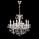 Подвесная люстра Crystal Lux CRISTELLE SP6 GOLD