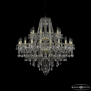 Подвесная люстра Bohemia Ivele Crystal 1415/20+10/360/2d G