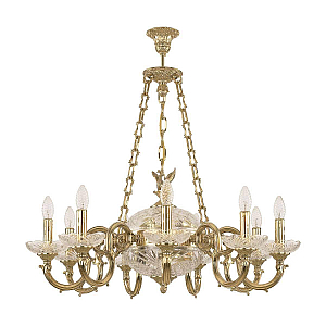 Подвесная люстра Bohemia Ivele Crystal Verona 72003P/9/210 G P Pal FS1S