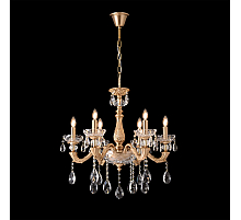 Подвесная люстра Crystal Lux ELIZABETH SP6 BRASS