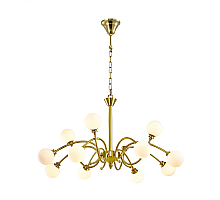 Подвесная люстра Milosh Tendence Lola 0927CL-12GD