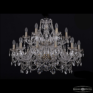 Подвесная люстра Bohemia Ivele Crystal 1411/12+6/300/2d Pa