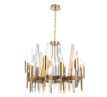 Подвесная люстра Crystal Lux CASA SP-PL12 BRASS
