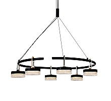 Подвесная люстра Delight Collection P0855-6C black