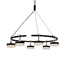 Подвесная люстра Delight Collection P0855-6C black