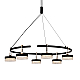 Подвесная люстра Delight Collection P0855-6C black