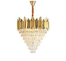 Подвесная люстра Delight Collection Jadorel 7216 L5+3 gold/black
