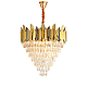 Подвесная люстра Delight Collection Jadorel 7216 L5+3 gold/black