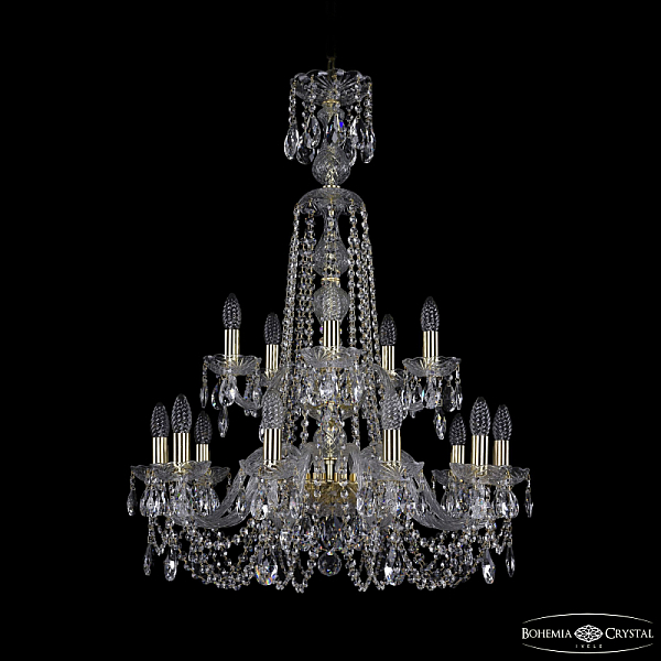 Подвесная люстра Bohemia Ivele 1402/10+5/240/XL-90/2d G