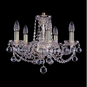 Подвесная люстра Bohemia Ivele Crystal 1402/5/141 G Balls