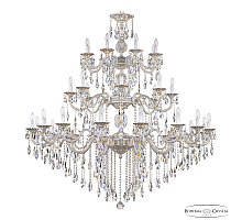 Подвесная люстра Bohemia Ivele Crystal AL78104/16+8+8/550/3d B WMG