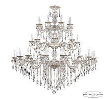 Подвесная люстра Bohemia Ivele Crystal AL78104/16+8+8/550/3d B WMG