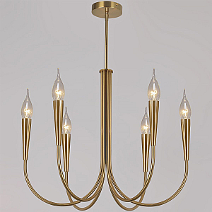 Подвесна люстра ILLUMICO IL0441-6P-79 BRASS VASE