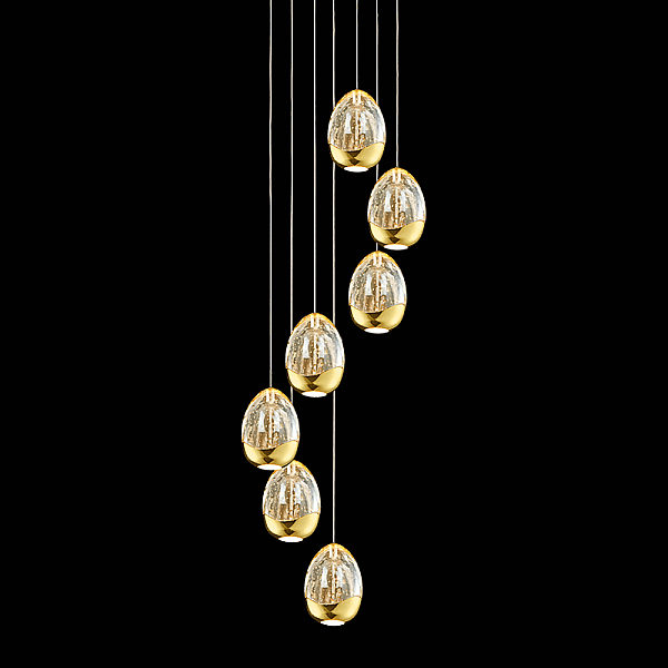 Подвесная люстра DeLight Collection Terrene MD13003023-7A gold