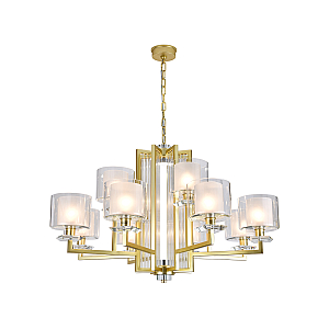 Подвесная люстра Newport 4408+4/C mat.gold М0071515