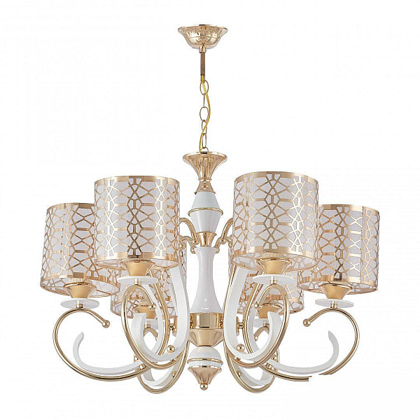 Подвесная люстра Arte Milano Florentia-1237 301237/6 Wh/Gd
