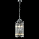 Подвесная люстра Crystal Lux Tadeo SP4 D200 Chrome/Transparente