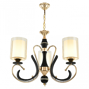 Подвесная люстра Arte Milano Florentia 302237/3 Bk/Gd