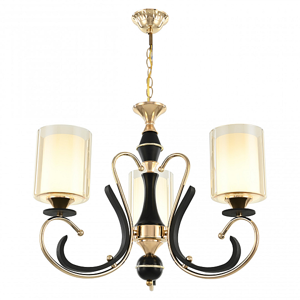 Подвесная люстра Arte Milano Florentia 302237/3 Bk/Gd