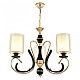 Подвесная люстра Arte Milano Florentia 302237/3 Bk/Gd
