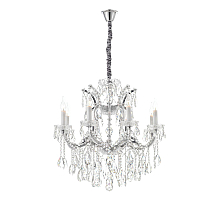 Подвесная люстра iLamp Diamond 6071-8 CR+CL
