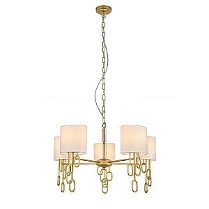 Подвесная люстра Indigo Amali 13026/5P Gold V000479