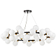 Подвесная люстра Lumina Deco Marsiada LDP 6033-40 BK+MD